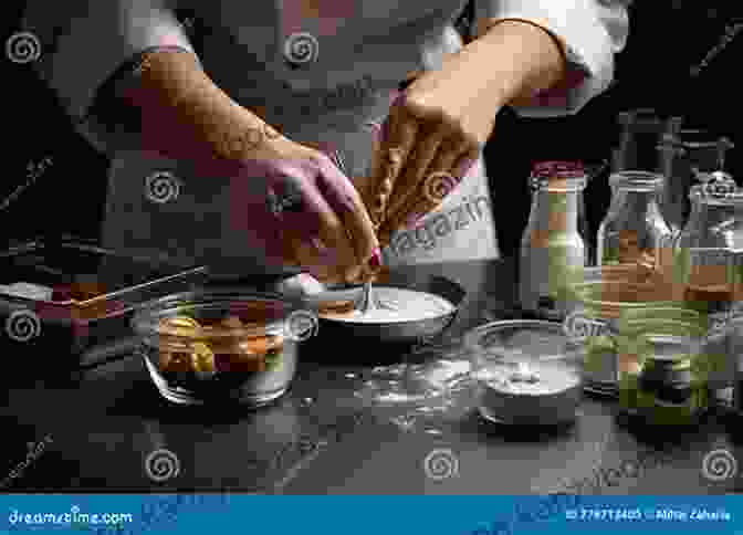 A Baker Carefully Measuring Ingredients, Ensuring Precision In Baking Ultimate Quick Bread Cookbook: 120 Oven Fresh Loaves Rolls Biscuits And More