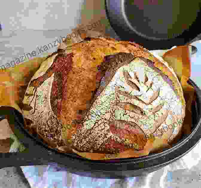 A Freshly Baked Sourdough Loaf Using Bread Machine: Guide To Baking Of Delicious Bread Recipes: Bread Maker Recipes Homemade