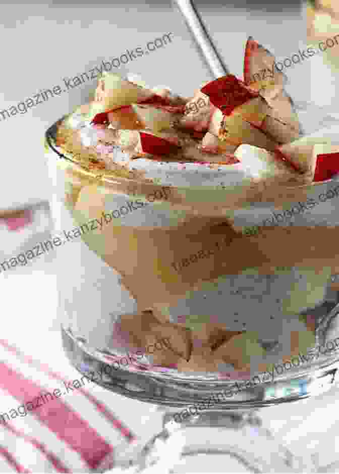 A Photo Of An Apple And Cinnamon Yogurt Parfait In A Glass The New Mediterranean Fibromyalgia Diet Cookbook: Easy Recipes To Eliminate Dizziness Pain Chronic Fatigue