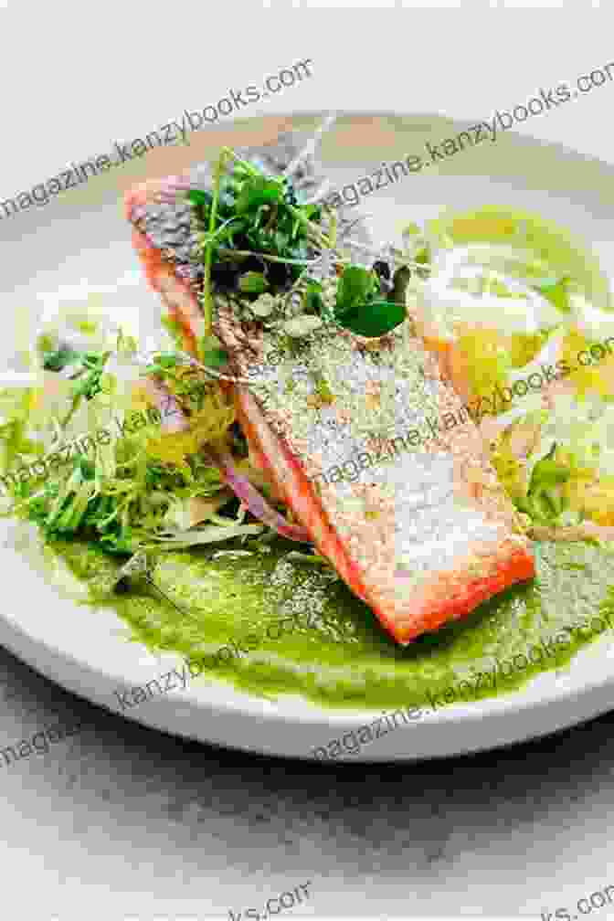 A Photograph Of A Beautifully Plated Dish With A Vibrant Sauce Drizzle Sauces: Savoury Sweet Michel Roux