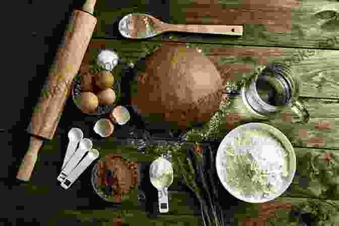 A Photograph Of Essential Ingredients And Tools For Bread Baking, Including Flour, Yeast, Water, Salt, Measuring Cups And Spoons, A Mixing Bowl, A Dough Hook, And A Baking Sheet. Step By Step Guide To Using A Bread Machine:: Make Yummy Healthy And Nutritious Bread With Ease