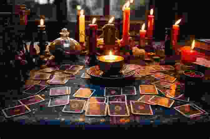 A Stunning Image Of A Tarot Deck Spread Out On A Mystical Table, Surrounded By Candles And Crystals. The Magic Of Tarot: Your Guide To Intuitive Readings Rituals And Spells