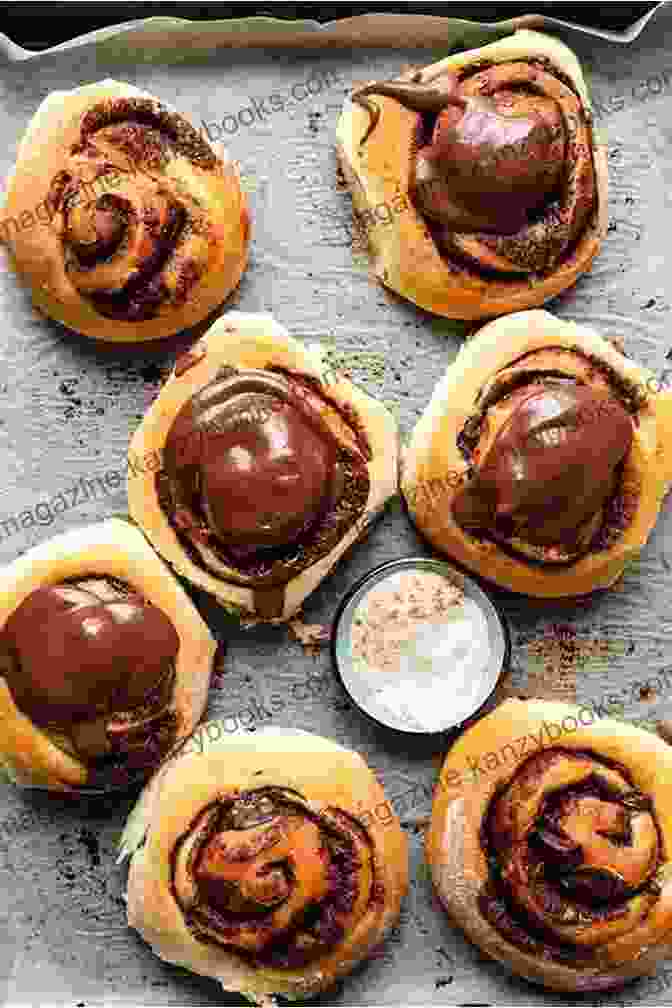 A Variety Of Sweet Buns, Including Cinnamon And Chocolate Bread Baking For Beginners: Top 100 Fresh And Easy Loaves Breadsticks Buns And Snacks For Beginners To Bake At Home