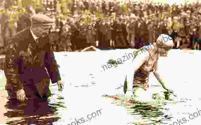 A Vintage Photograph Of Mercedes Gleitze Swimming, Highlighting Her Determination And Athleticism. In The Wake Of Mercedes Gleitze: Open Water Swimming Pioneer