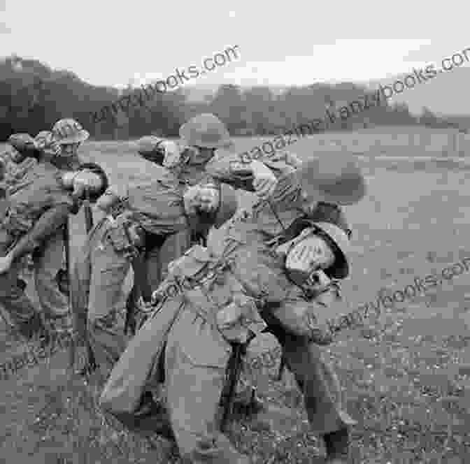 American Soldiers Engaging In Close Quarters Combat During The House To House Fighting In Geilenkirchen Assault On Germany: The Battle For Geilenkirchen