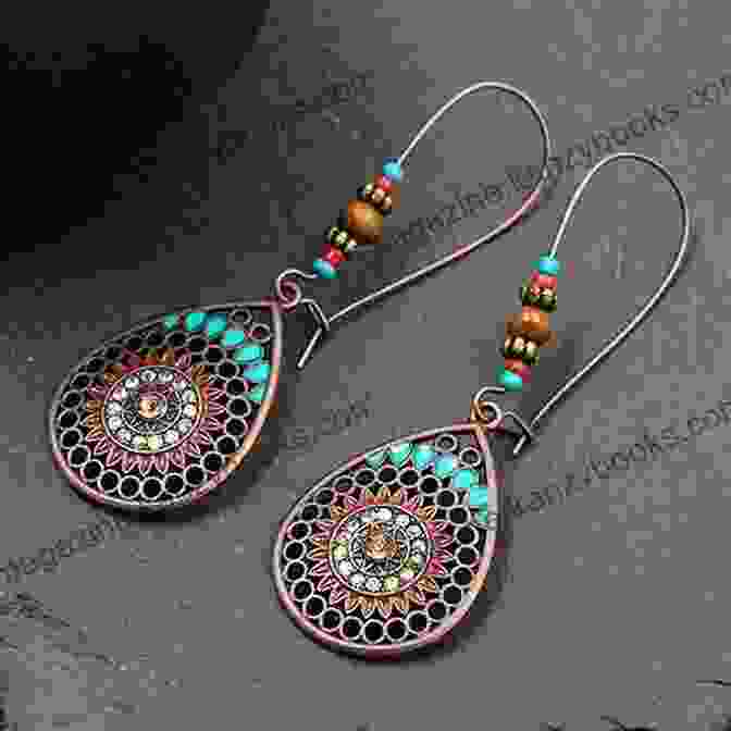 Boho Earrings, Gold Earrings, Dangle Earrings 150 Handpicked Unique Handmade Product Collection Examples For Handmade Businesses 2024: Fuel Etsy Selling Success And The Handmade Entrepreneur (Etsy Etsy Business For Beginners)