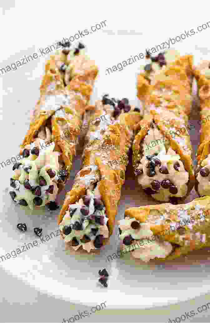 Crispy Cannoli Shells Filled With Sweet Ricotta Cream The Ultimate Italian Inspired Cookbook: Italian Recipes Other Than Pasta And Pizza That Makes You Want To Eat Your Plates