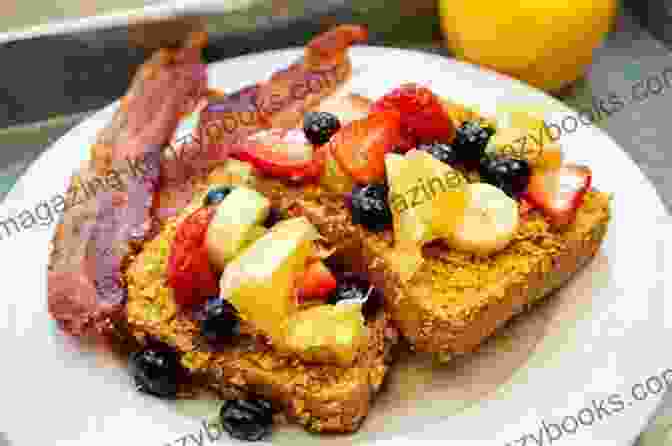 Fluffy, Golden Brown French Toast Topped With Fresh Fruit And Whipped Cream Hello 365 Breakfast Recipes: Best Breakfast Cookbook Ever For Beginners French Toast Cookbook Banana Muffin Recipe Mashed Potato Cookbook Maple Syrup Make Ahead Breakfast Book 1