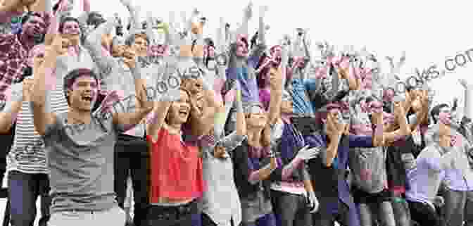 Frank Performing On Stage, Surrounded By A Cheering Audience Frank Was A Monster Who Wanted To Dance