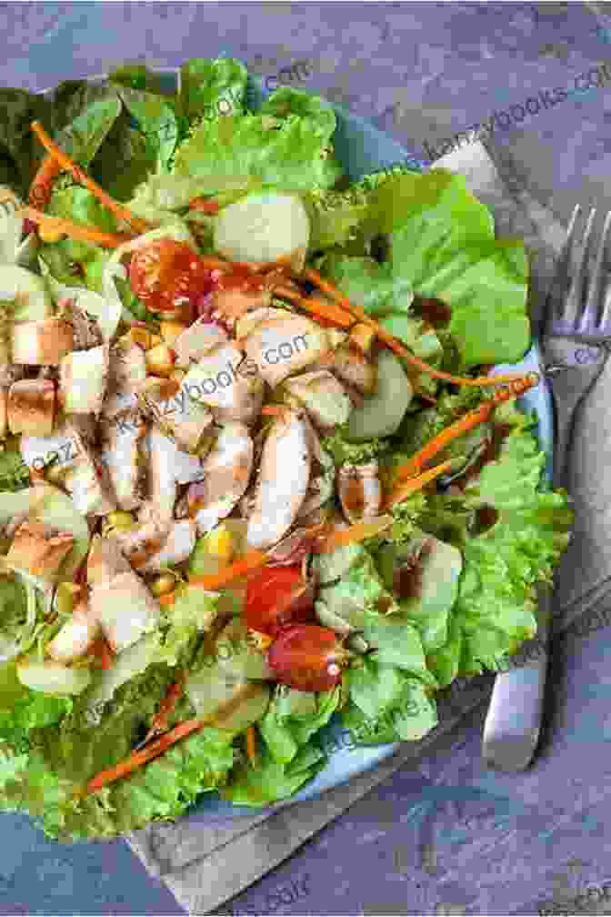 Grilled Chicken Salad With Mixed Greens For The Phase 2 Lunch Diverticulitis: Foods To Eat Avoid 3 Phase Diet Guide Recipe Cookbook