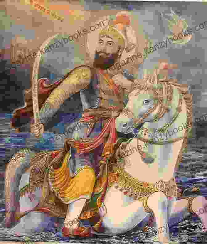 Guru Govind Singh On Horseback, Leading His Followers Guru Govind Singh (Famous Biographies For Children)