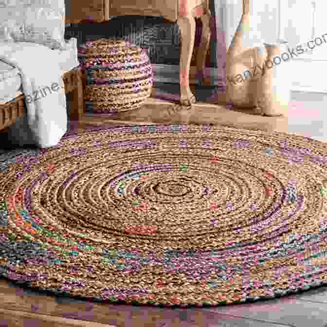 Handmade Boho Rug, Round Rug, Braided Rug 150 Handpicked Unique Handmade Product Collection Examples For Handmade Businesses 2024: Fuel Etsy Selling Success And The Handmade Entrepreneur (Etsy Etsy Business For Beginners)