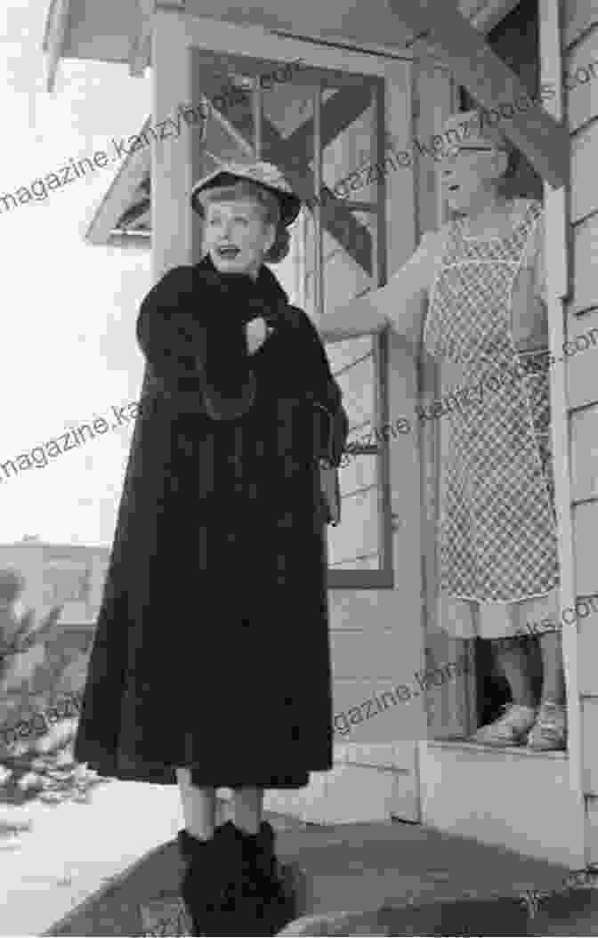 Helen Standing On The Porch Of Her Childhood Home In Two Locks, Wisconsin In Search Of Helen From Two Locks