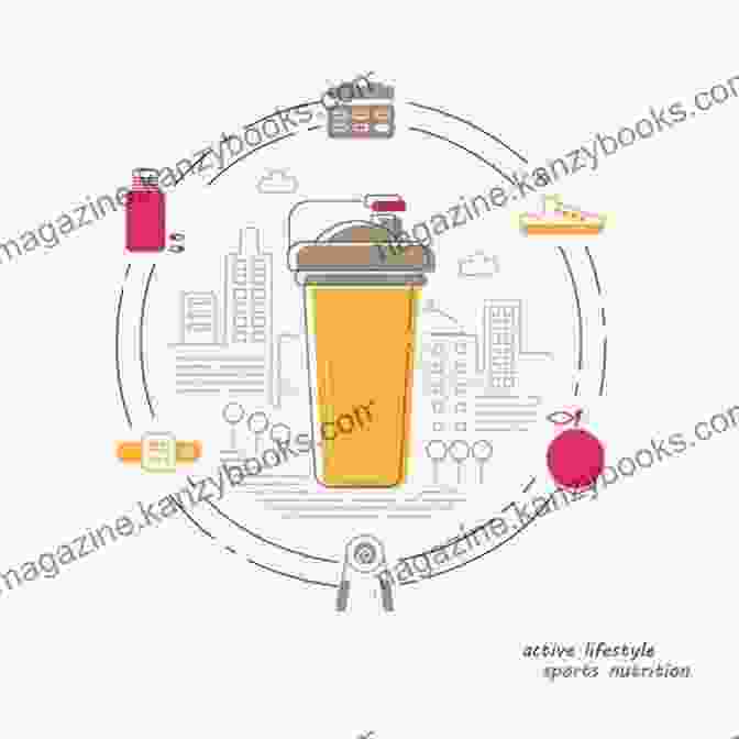 Illustration Of A Vibrant, Healthy Heart Surrounded By Symbols Of Well Being, Such As Fruits, Vegetables, Exercise Equipment, And A Peaceful Mind. True Wellness For Your Heart: Combine The Best Of Western And Eastern Medicine For Optimal Heart Health