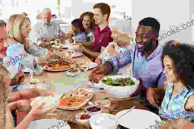 Image Of A Group Of People Sitting Around A Table, Sharing Bread And Smiling EATING BETTER: Bread Machine Bread Making Recipes For A Healthy Gut Healthy You 2 Cookbook Set (bread Bread Makers Bread Machine Cookbook Bread Baking Bread Making Healthy Healthy Recipes)