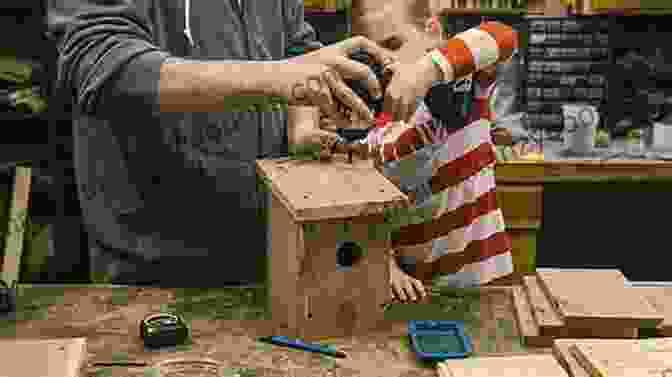 Image Of Children Building A Birdhouse. Exploring Nature Activity For Kids: 50 Creative Projects To Spark Curiosity In The Outdoors (Exploring For Kids Activity And Journals)