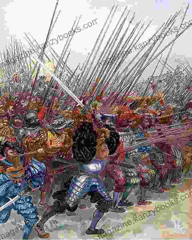 Landsknecht Soldiers In Battle, Illustrating The Brutality And Exuberance Of 16th Century Warfare Germany At War: 400 Years Of Military History 4 Volumes