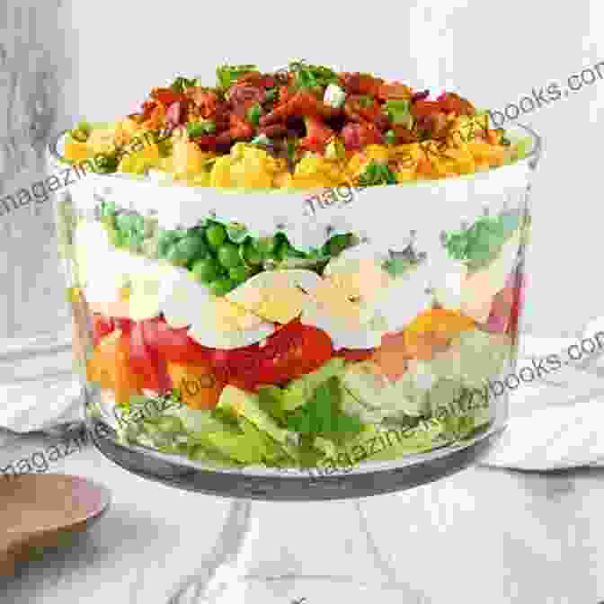 Layered Salad Showcasing The Art Of Flavor Layering Delicious Frozen Dessert Recipes: Discovering The Effortless Nature Of Cooking Simply