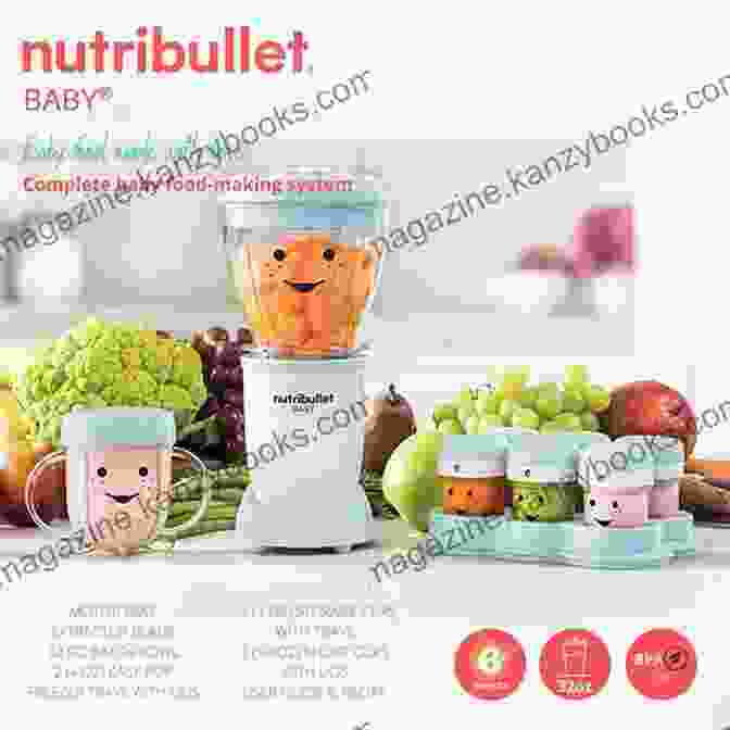 NutriBullet For Baby Food By Marie Folher Book Cover NUTRIBULLET FOR BABY FOOD Marie Folher