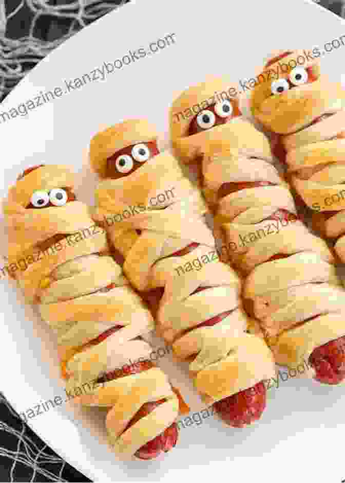 Spooky Mummy Dogs Wrapped In Crescent Roll Dough Halloween Recipes: 20 Scary Meals For Halloween For Cooking Solo