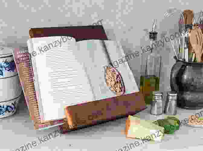 The Cookbook Open On A Kitchen Counter Surrounded By Fresh Ingredients And Cooking Utensils Healthy Eat Healthy Life : The Deliciously Daring Healthier Living Recipe