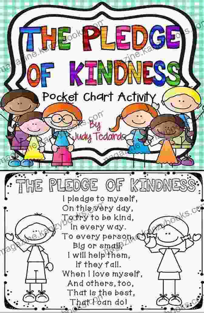 The Kindness Kids Raise Their Hands And Recite The Kindness Pledge, Promising To Be Kind, Respectful, And Helpful. The Kindness Pledge (Kindness Kids Adventures)