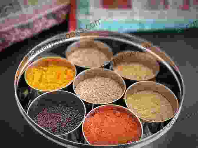 Traditional Indian Kitchen Setting, Showcasing Spices And Ingredients Used In Prawn Recipes Indian Prawn Recipes: Many Variety Prawn Recipes