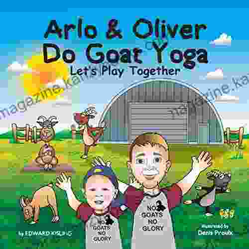 Arlo And Oliver Do Goat Yoga